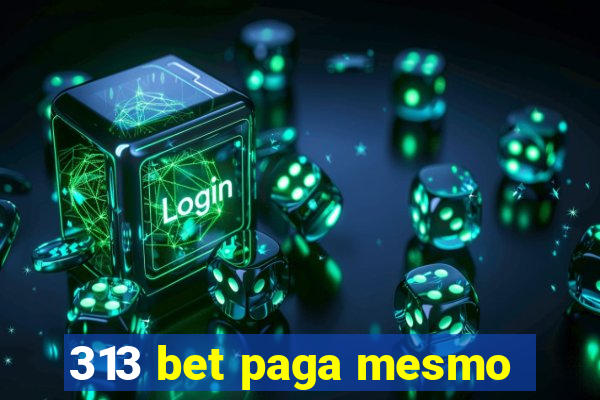 313 bet paga mesmo